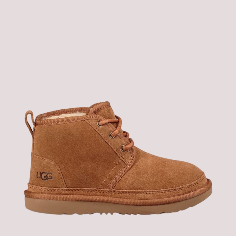 Toddlers UGG Neumel Boot in Chestnut Suede. 1017320T